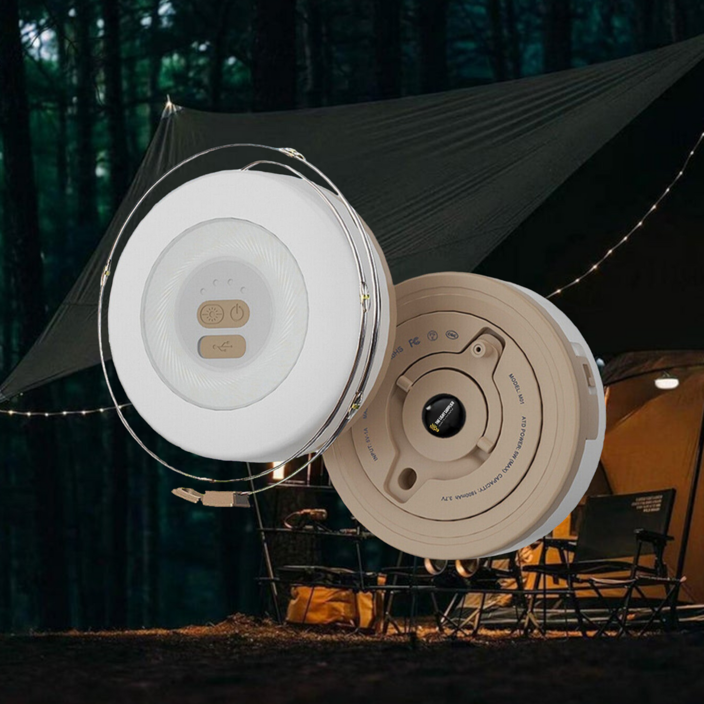 LED Lampki Ogrodowe USB Przenośne Wodoodporne 10