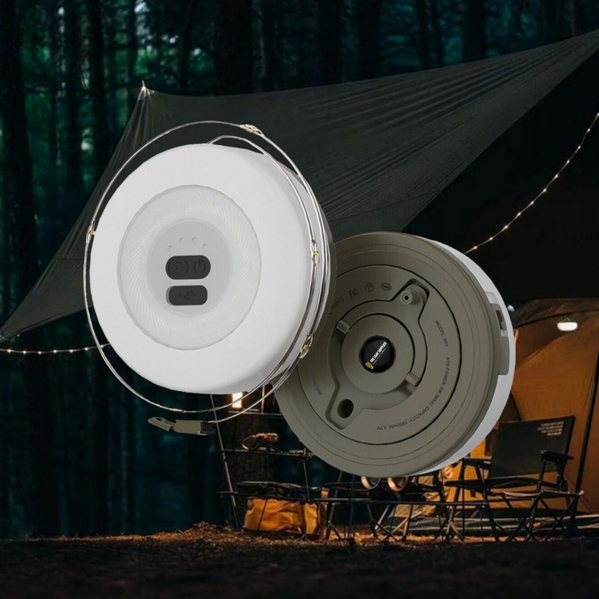 LED Lampki Ogrodowe USB Przenośne Wodoodporne 9