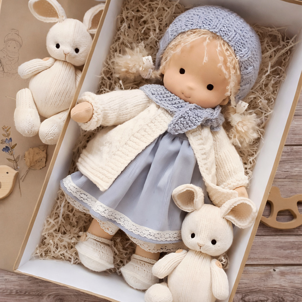 Cloth Doll Children's Waldorf Style Creative Toy