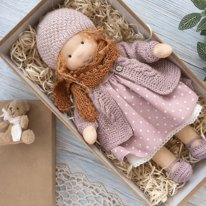 Cloth Doll Children's Waldorf Style Creative Toy