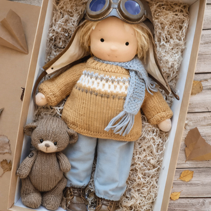 Cloth Doll Children's Waldorf Style Creative Toy