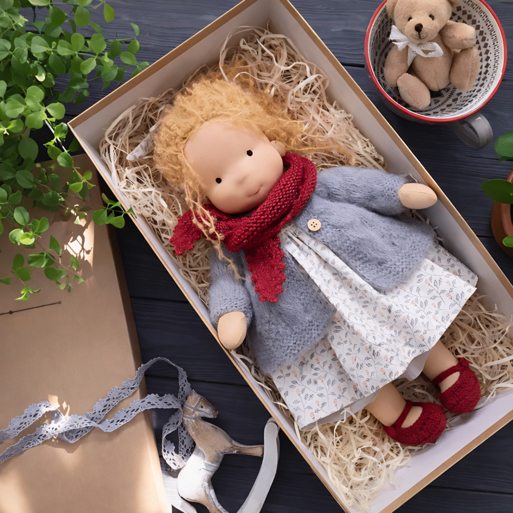 Cloth Doll Children's Waldorf Style Creative Toy