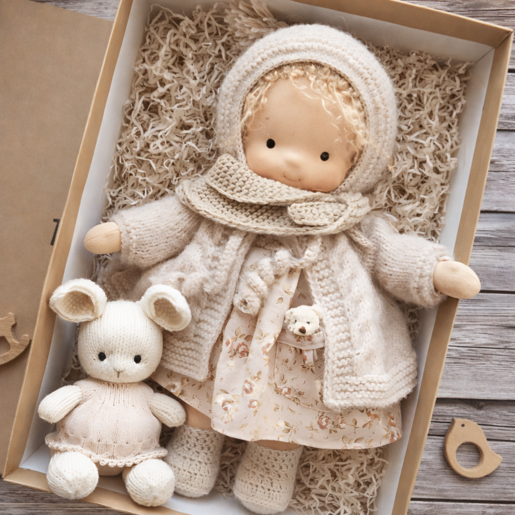 Cloth Doll Children's Waldorf Style Creative Toy