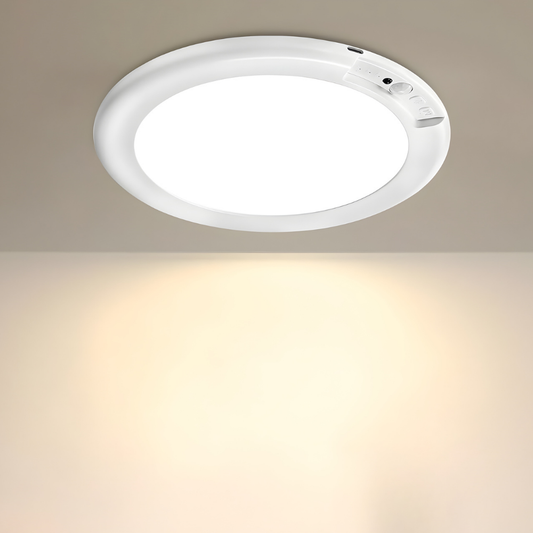 Wireless Rechargeable LED Ceiling Lamp with Motion Sensor