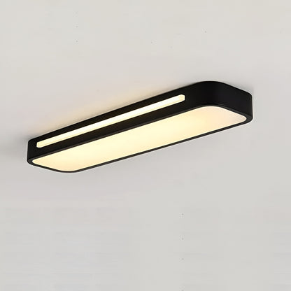 Lampa Sufitowa LED Minimalistyczna Długa Metal Akryl