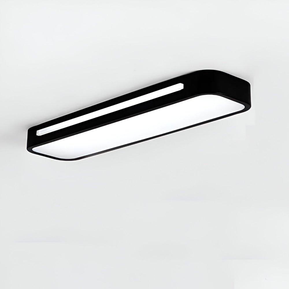 Lampa Sufitowa LED Minimalistyczna Długa Metal Akryl
