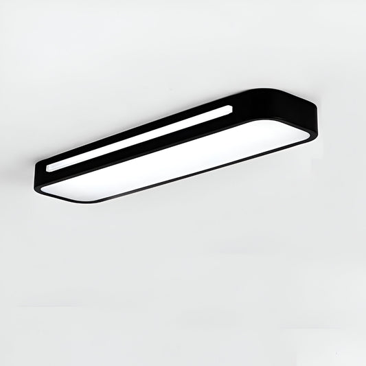 Lampa Sufitowa LED Minimalistyczna Długa Metal Akryl