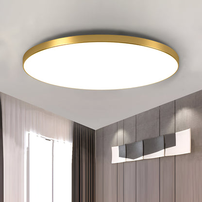 Lampada da soffitto LED rotonda moderna a montaggio a vista
