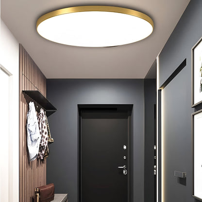 Lampada da soffitto LED rotonda moderna a montaggio a vista