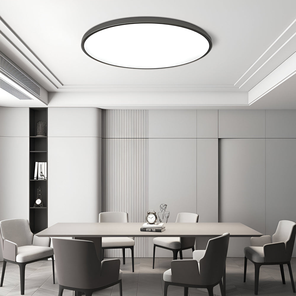 Lampada da soffitto LED rotonda moderna a montaggio a vista