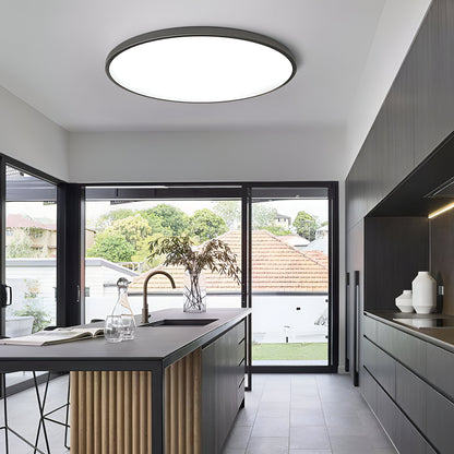 Lampada da soffitto LED rotonda moderna a montaggio a vista