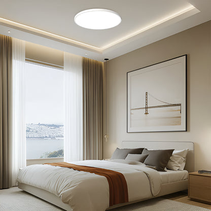 Lampada da soffitto LED rotonda moderna a montaggio a vista