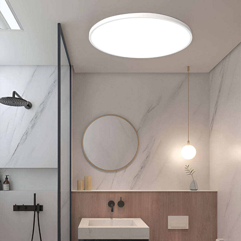 Lampada da soffitto LED rotonda moderna a montaggio a vista