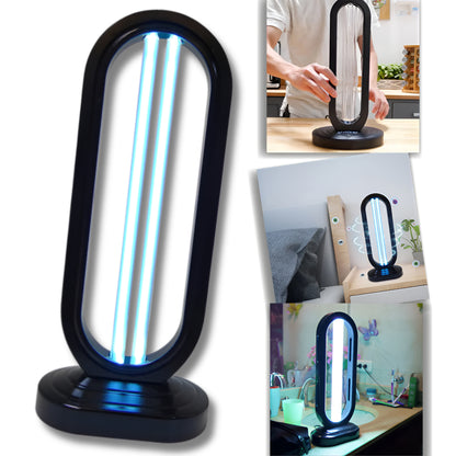 Lampa UV Dezynfekcja Pomieszczeń Czarna Antybakteryjna