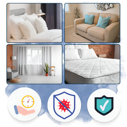 Lampa UV Dezynfekcja Pomieszczeń Czarna Antybakteryjna