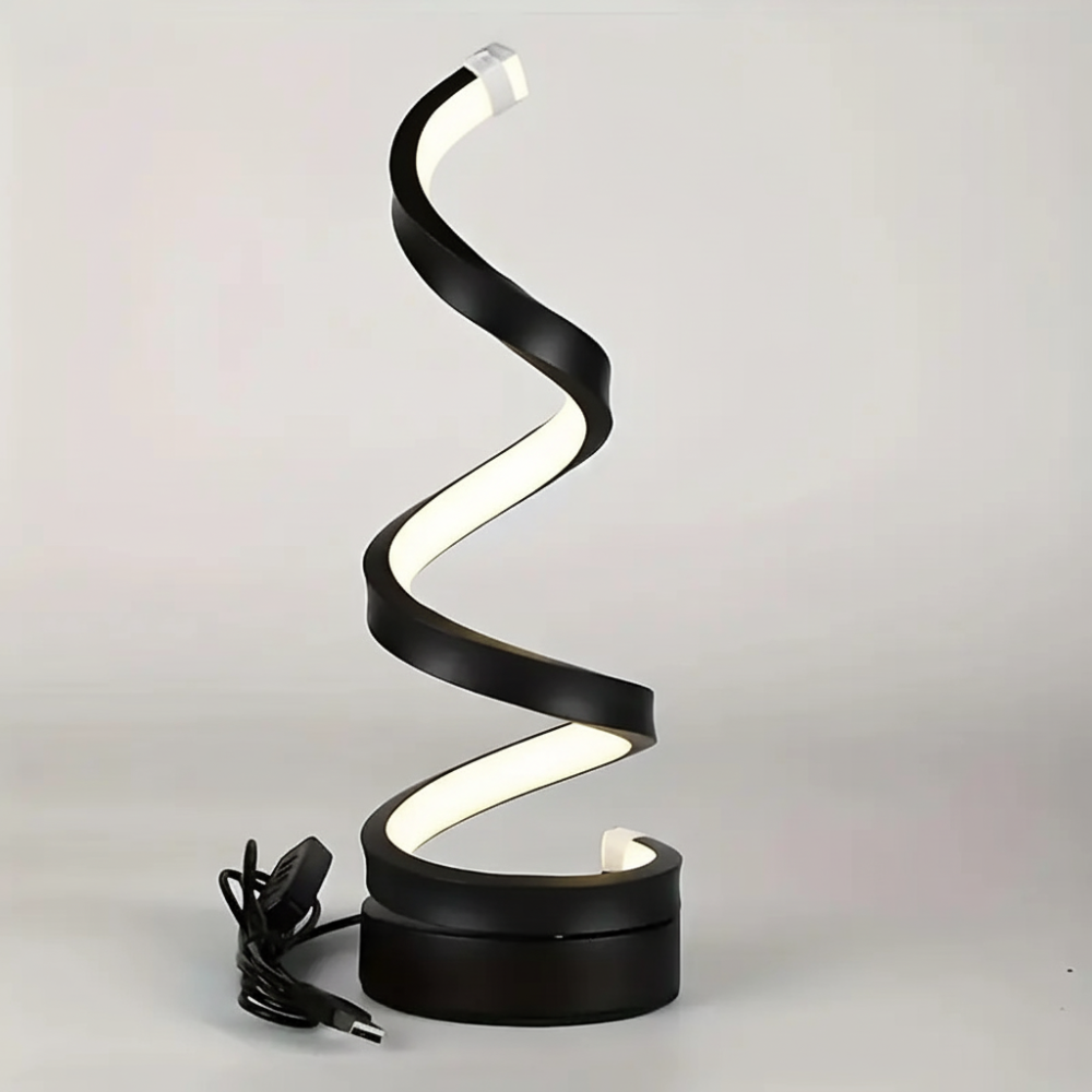 Modern Spiral Minimalist Table LED Lamp
