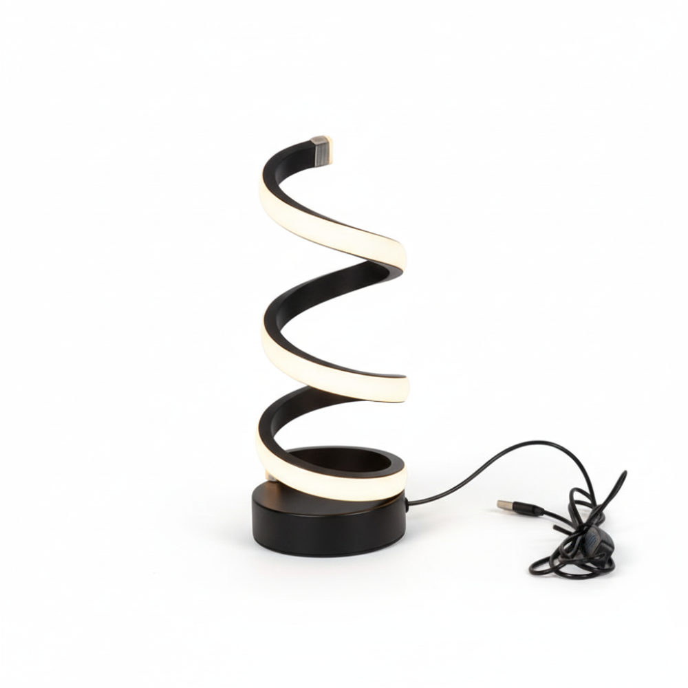 Modern Spiral Minimalist Table LED Lamp