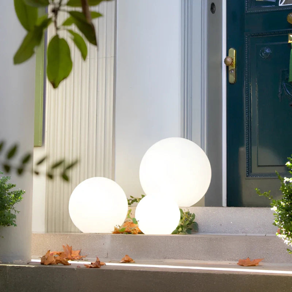 Lampa Ogrodowa Kulista wodoodporne ogrodu patio trawnika 3