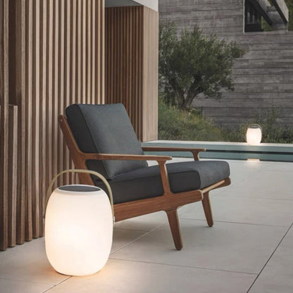Lampa Ogrodowa LED Koszyk Solarno Przenośna 4