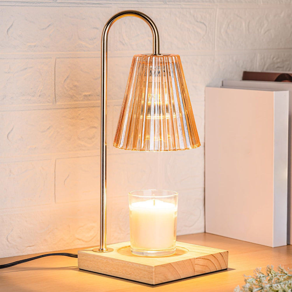 Lámpara de Mesa Vela Eléctrica con Regulación de Brillo