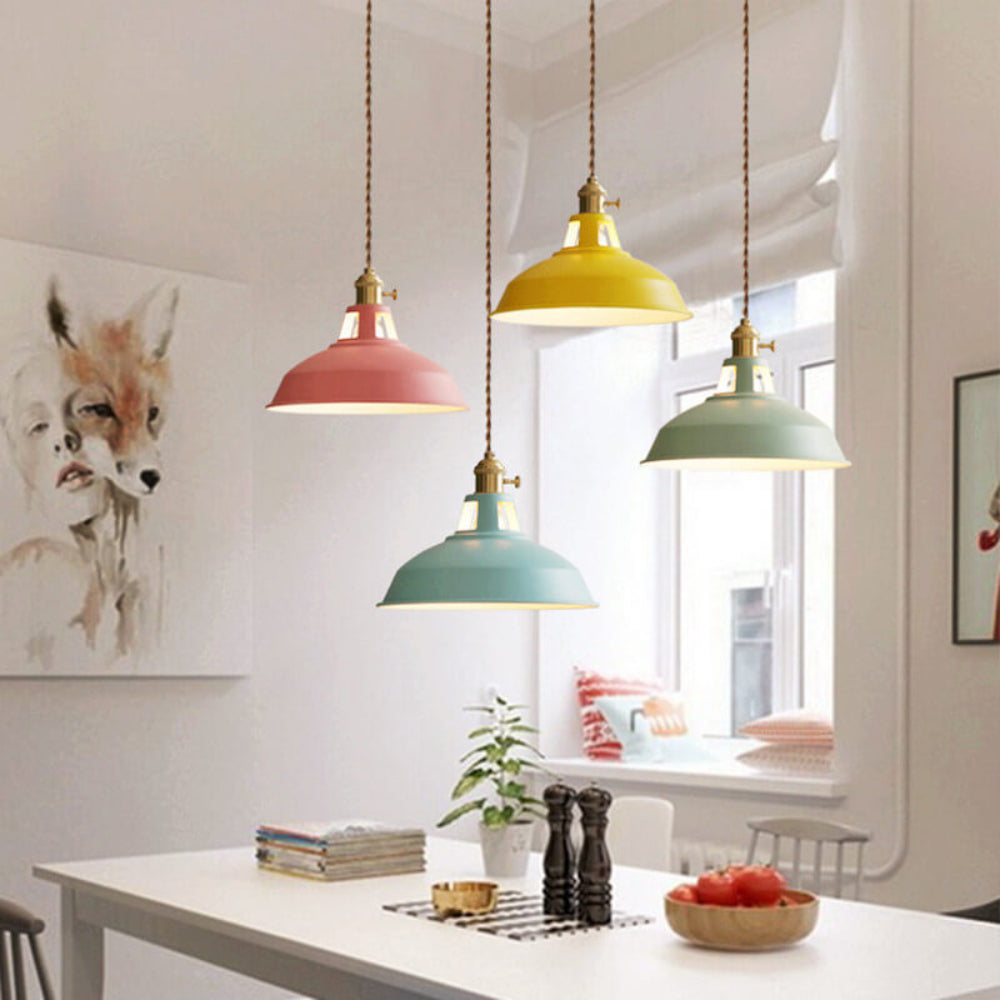 Lampa Wisząca Industrialna Regulowanym Łańcuchem 1