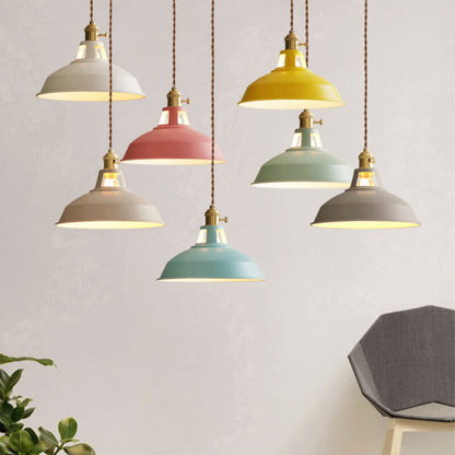 Lampa Wisząca Industrialna Regulowanym Łańcuchem 2
