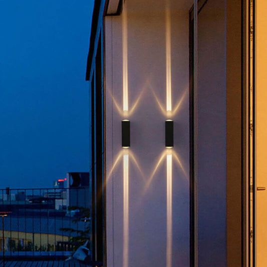 Lampa Ścienna LED Aluminium Nowoczesna Zewnątrz 1