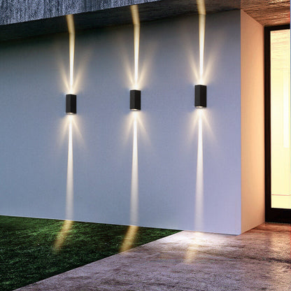 Lampa Ścienna LED Aluminium Nowoczesna Zewnątrz 2