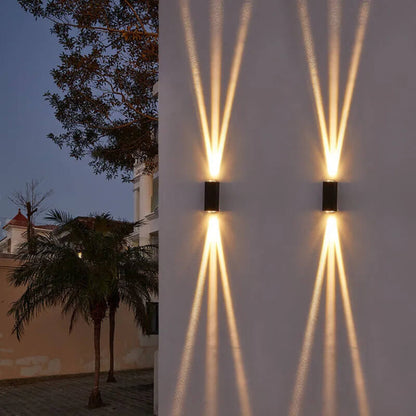 Lampa Ścienna LED Aluminium Nowoczesna Zewnątrz 5