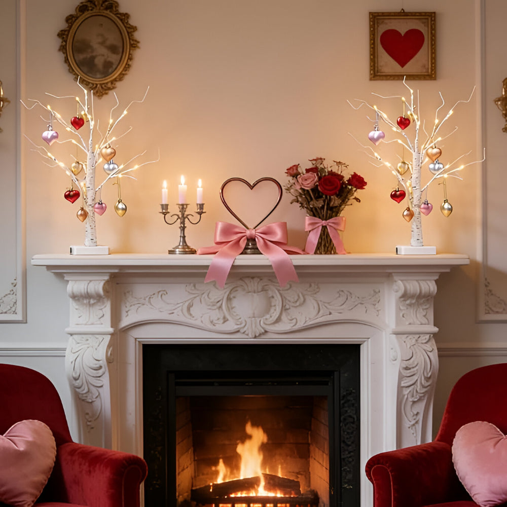 Lampada decorativa Cuore Alberello LED San Valentino Motivo