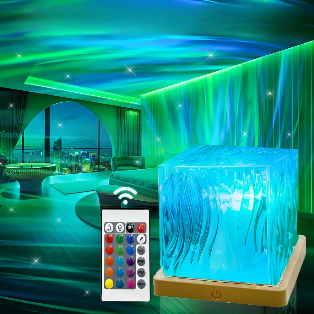 Lampada Notturna a LED Proiettore RGB Decorativa