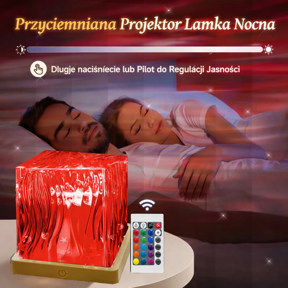 Lampada Notturna a LED Proiettore RGB Decorativa