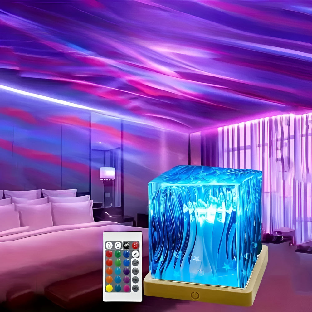Lampada Notturna a LED Proiettore RGB Decorativa