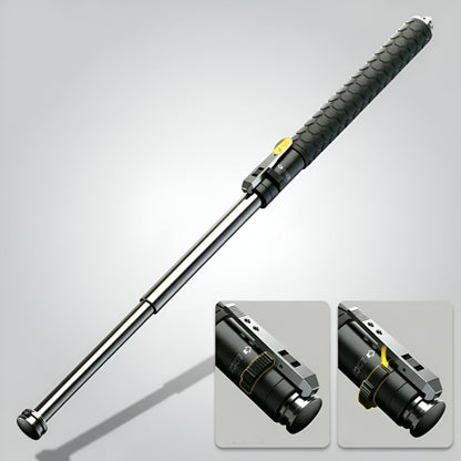 Laska Metalowa Teleskopowa Składana Antypoślizgowy Uchwyt