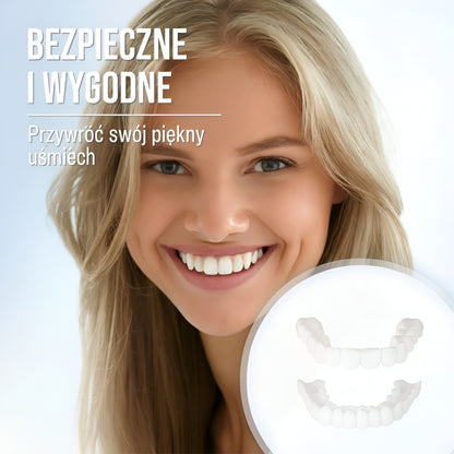 Licówki Nakładki na Zęby Silikonowe Estetyczne Uśmiech