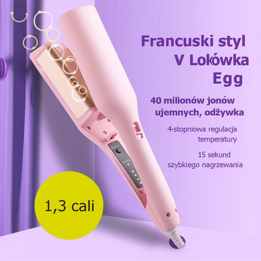 Lokówka do Włosów Ceramiczna Fale Wodne Stylizowanie