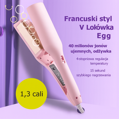 Lokówka do Włosów Ceramiczna Fale Wodne Stylizowanie