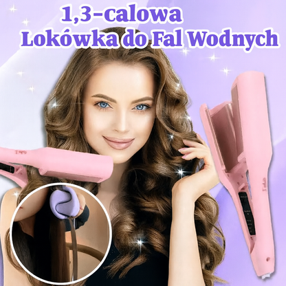 Lokówka do Włosów Ceramiczna Fale Wodne Stylizowanie