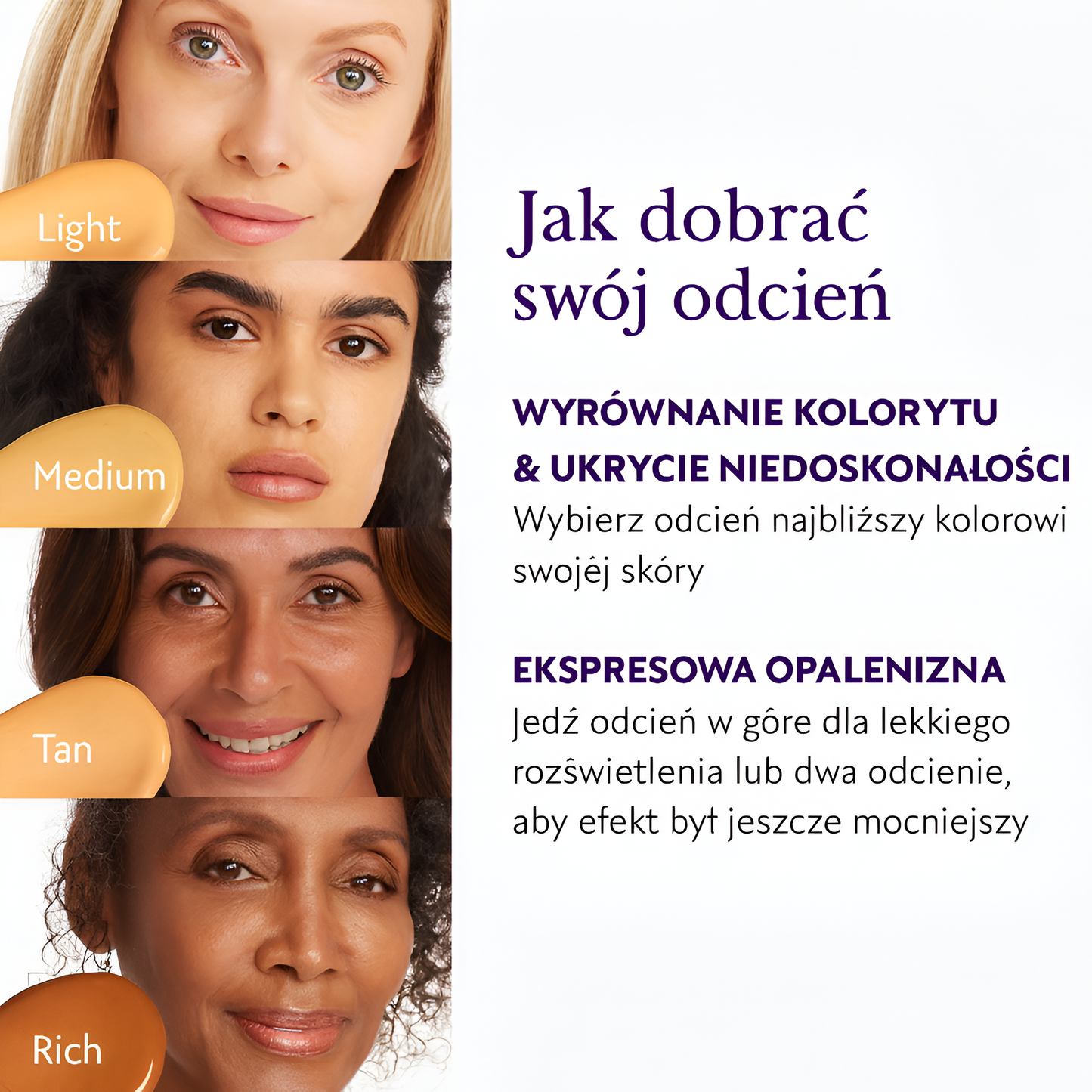 Korektor Kremowy Nawilżający 3w1 Twarz Naturalne Krycie