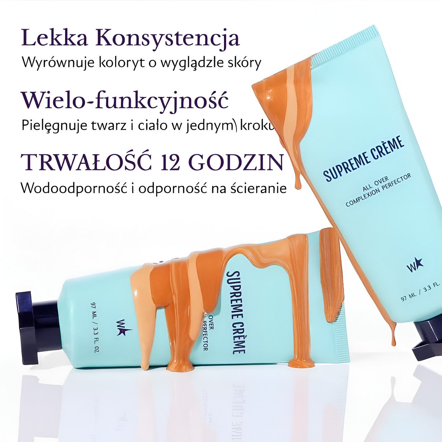 Korektor Kremowy Nawilżający 3w1 Twarz Naturalne Krycie