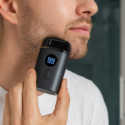 Shaving Machine Foil Shaver Digital Display USB C Mini