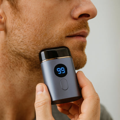 Shaving Machine Foil Shaver Digital Display USB C Mini