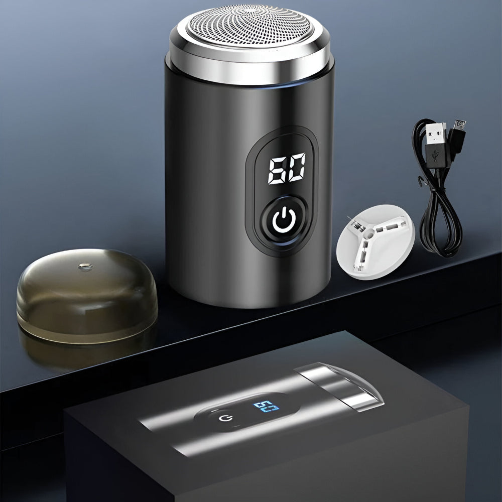 Shaving Machine Foil Shaver Digital Display USB C Mini