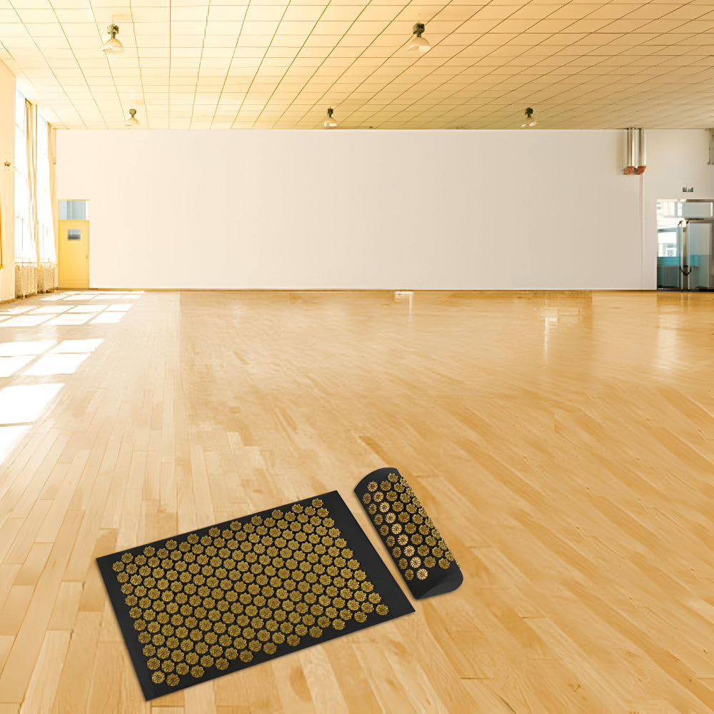 Mata Akupresuryjna Zestaw Poduszka Akupresuryjna