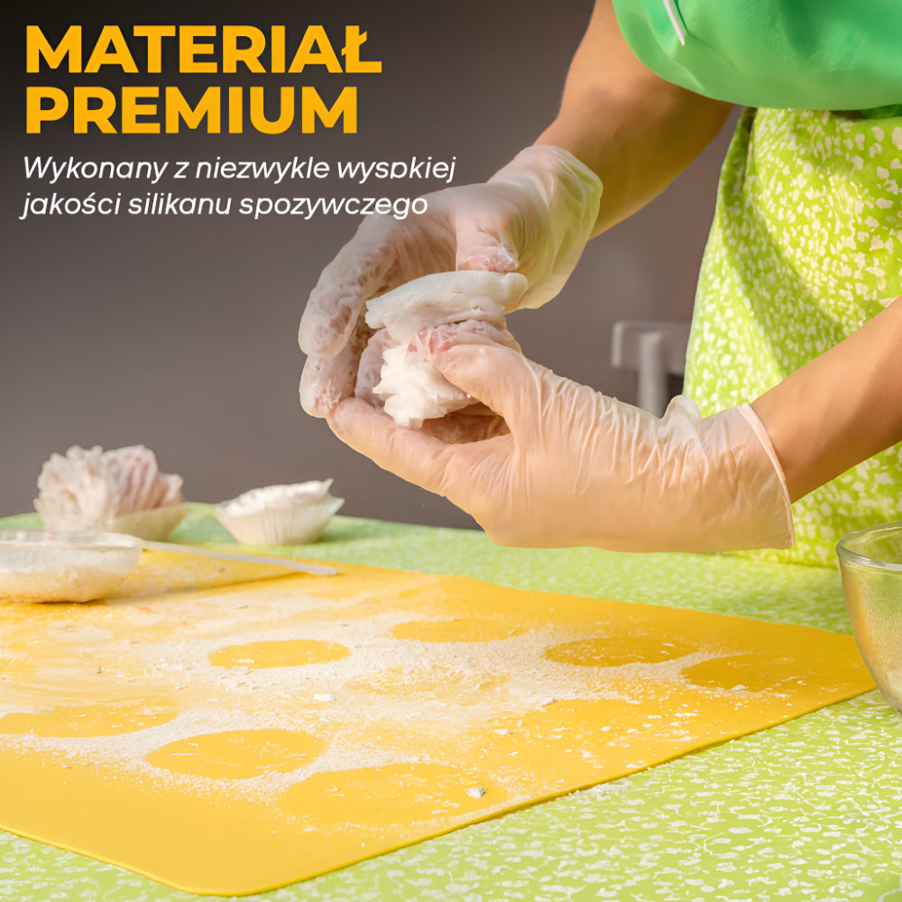 Silicone Mat for Roasting and Rolling Dough Non-Slip