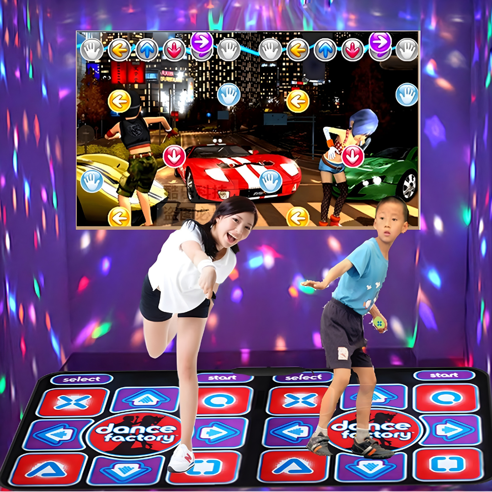 Double Non-Slip Dance Mat for TV PC