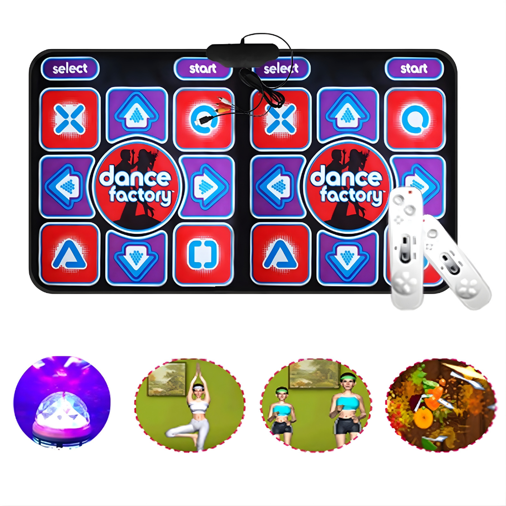 Double Non-Slip Dance Mat for TV PC