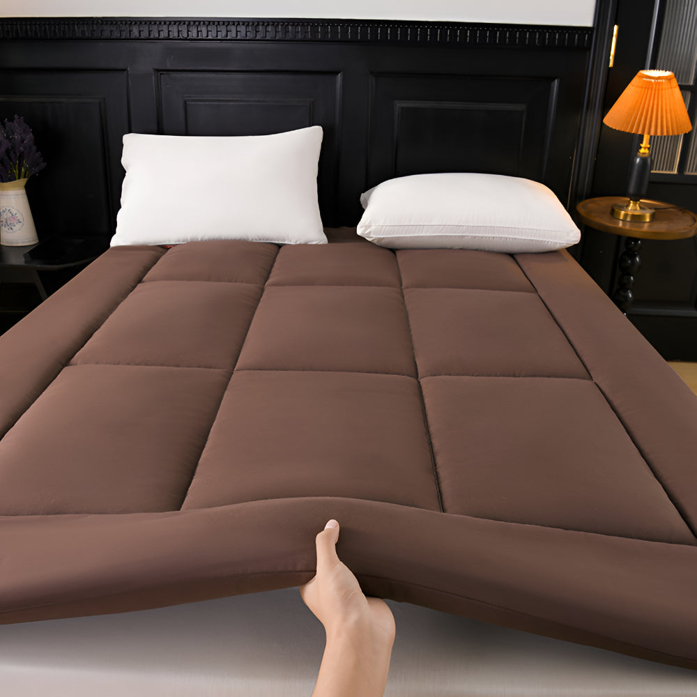 Materac Nakładka Pikowana Pokrowiec Głęboka Kieszeń