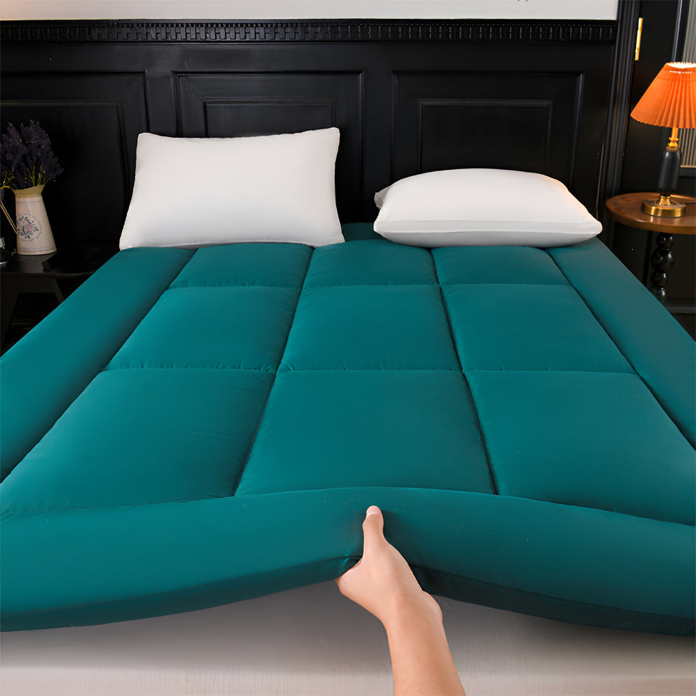 Materac Nakładka Pikowana Pokrowiec Głęboka Kieszeń