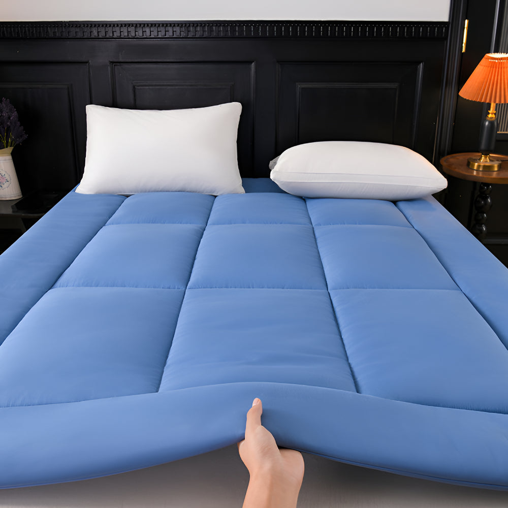 Materac Nakładka Pikowana Pokrowiec Głęboka Kieszeń